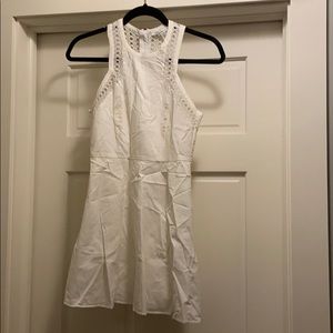 White American eagle dress